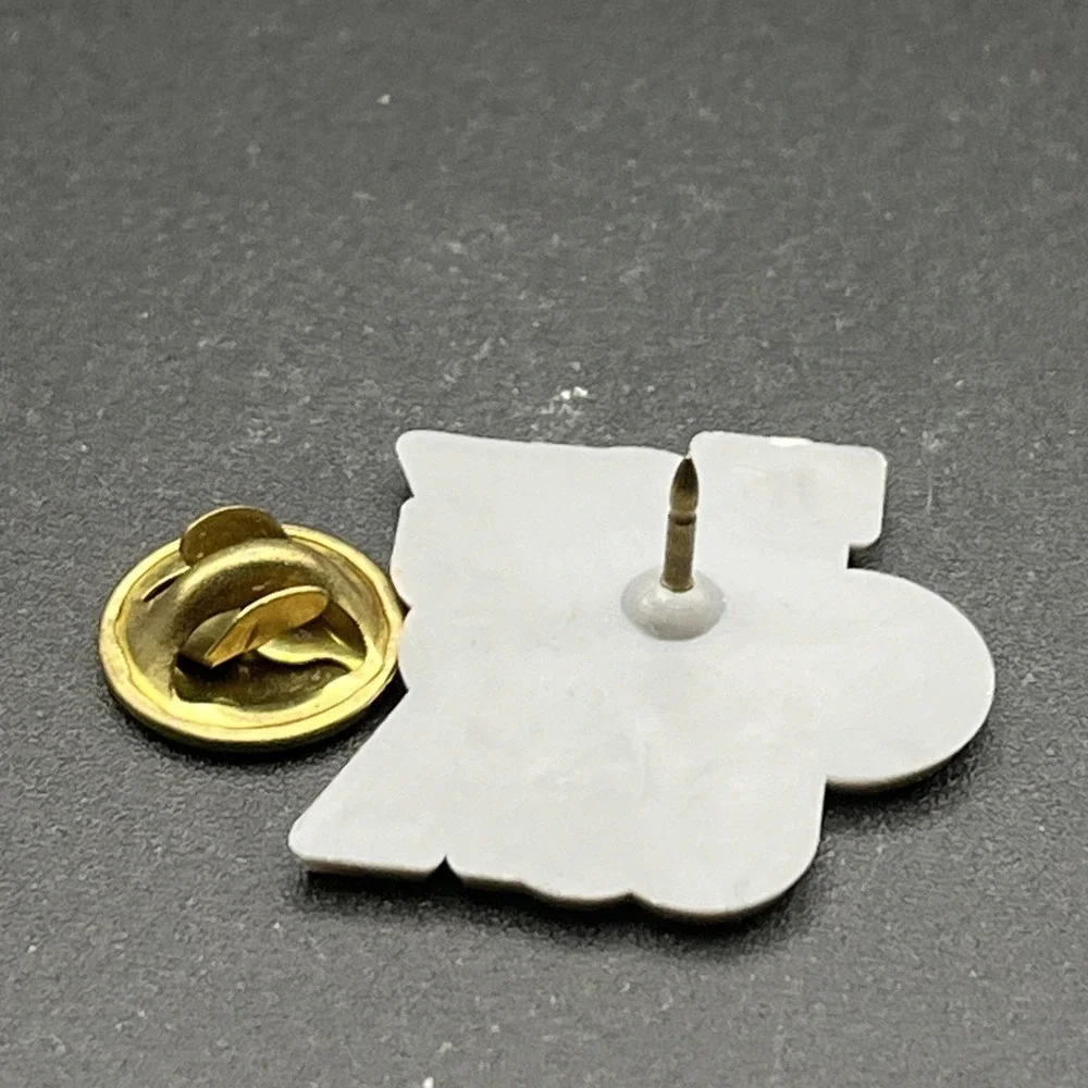 Vintage‎ Troy Ohio USA City Plastic Lapel Hat Pin